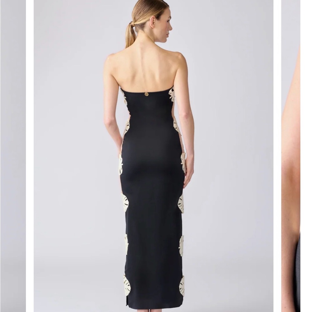 NWT HOJA ROTA STRAPLESS DRESS XS - Picture 3 of 4